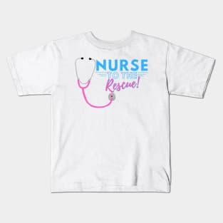 Nurse to the Rescue Kids T-Shirt